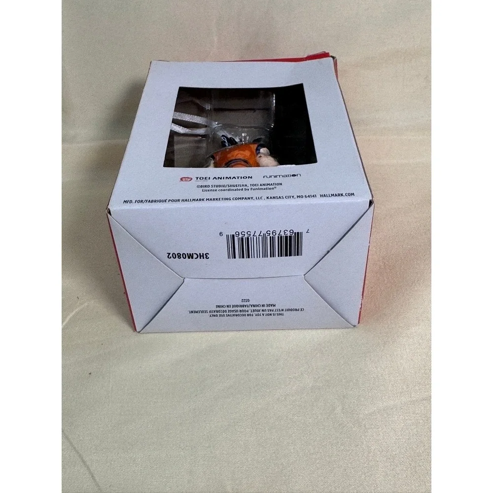 Hallmark Dragon Ball Z Goku Christmas Tree Ornament Resin Figure New In Box